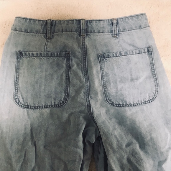 GAP Button Fly High Rise Wide Leg Jeans - Picture 6 of 7